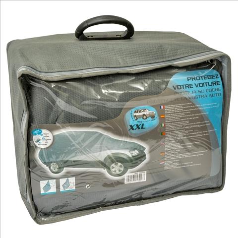 Husă auto GREEN VALLEY Passion 153 913, dimensiune XXL, 485 x 195 x 155 cm, material poliester, culoare gri